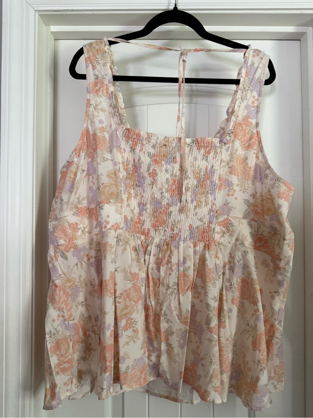 Torrid Babydoll Corset Top | SIZE 3X | NWT | COLOR Lush Floral Dew - Picture 6 of 7